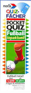 Quizfächer Pocketquiz Fußball topaktuell