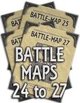 RPG Item: Battle-Maps 24 to 27