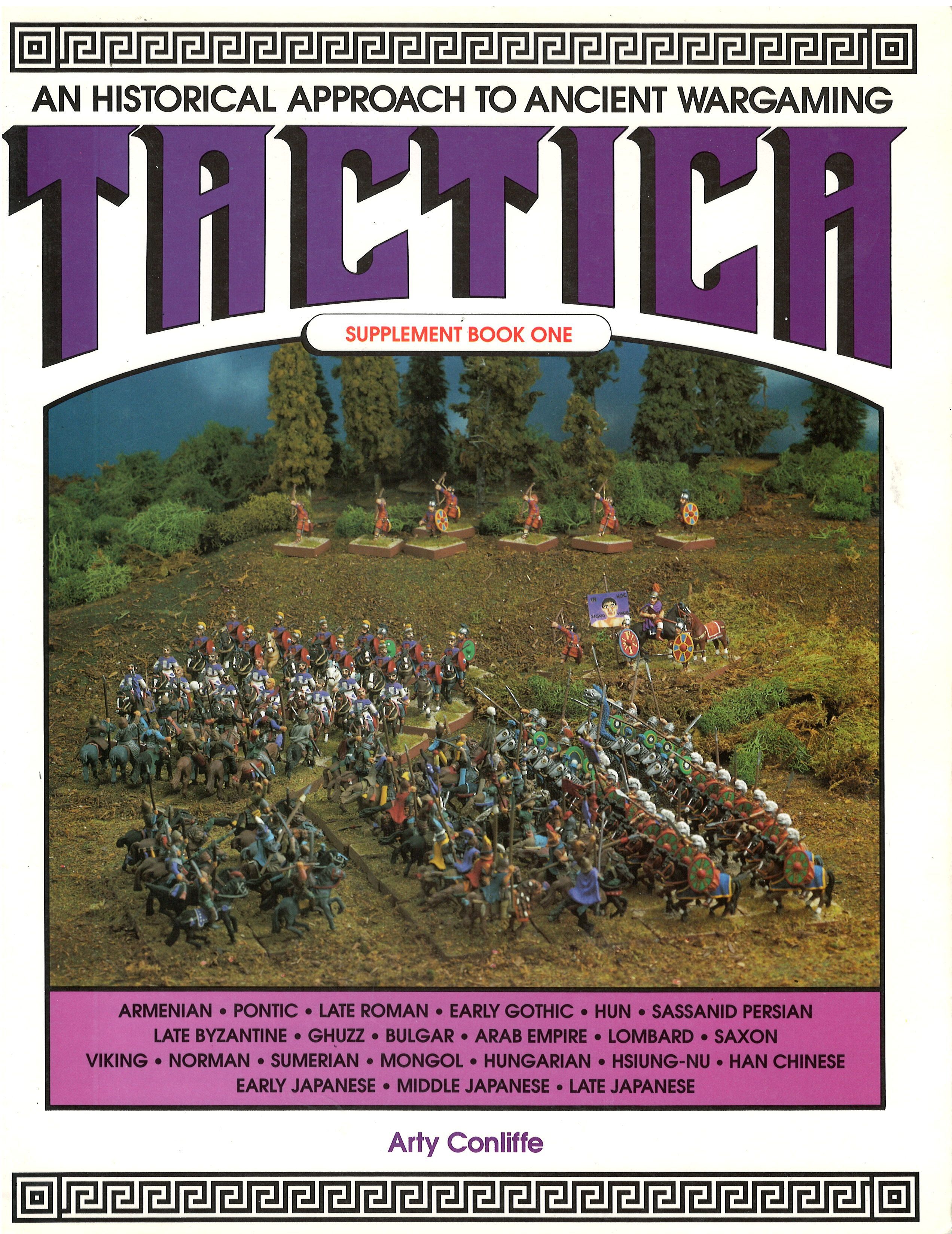 Tactica: An Historical Approach to Ancient Wargaming – Supplement Book 1 cover
