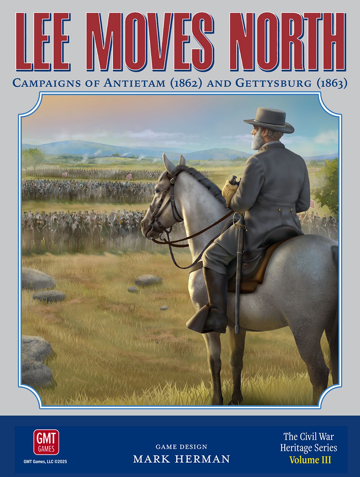 Cover art for Lee Moves North: Campaigns of Antietam (1862) and Gettysburg (1863)