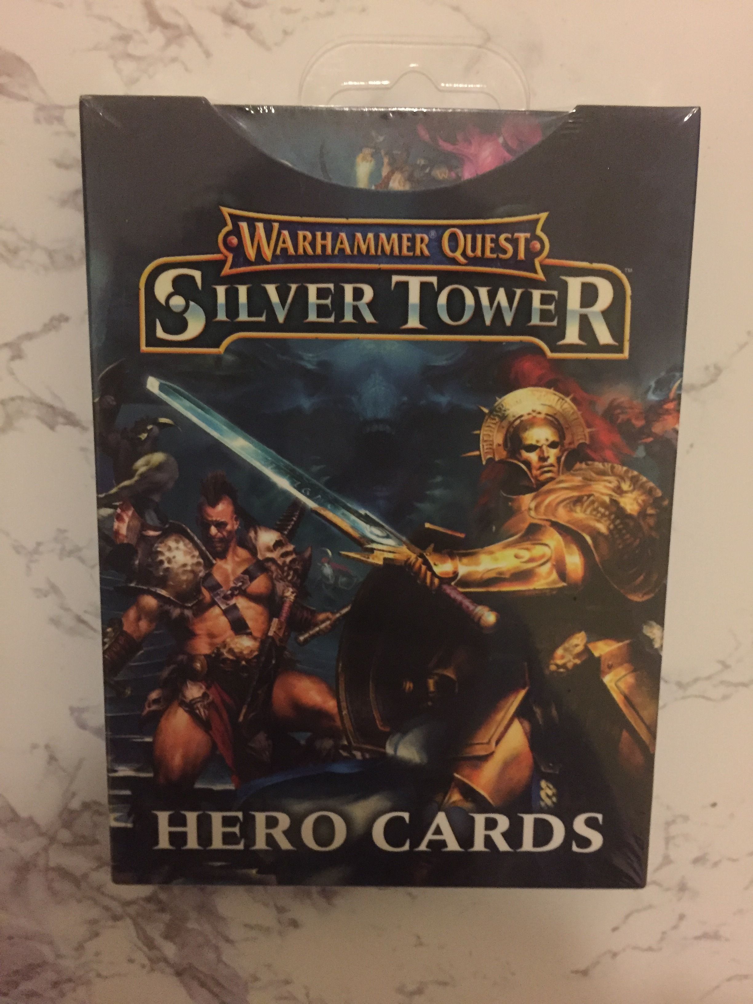 Warhammer Quest: Silver Tower – Hero Cards box art