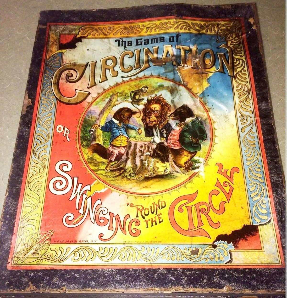 The Game of Circination or Swinging Round the Circle