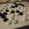 dominating win by white