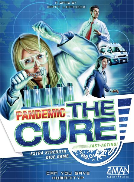 Pandemic: the cure (2-5 players; ages 8+; 30 min)