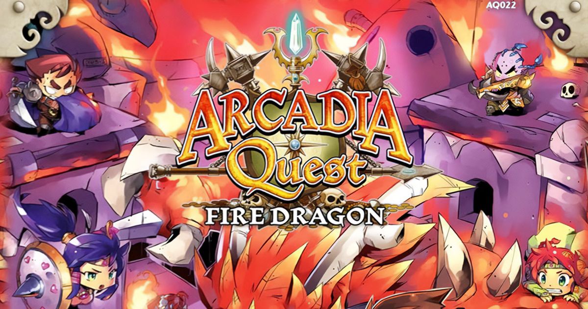 その他 Arcadia Quest Fire Dragon dwos6rj CMON - Arcadia Quest: Fire Dragon
