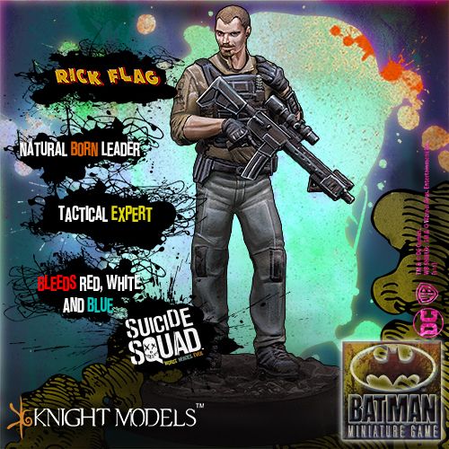 Batman Miniature Game: Rick Flag