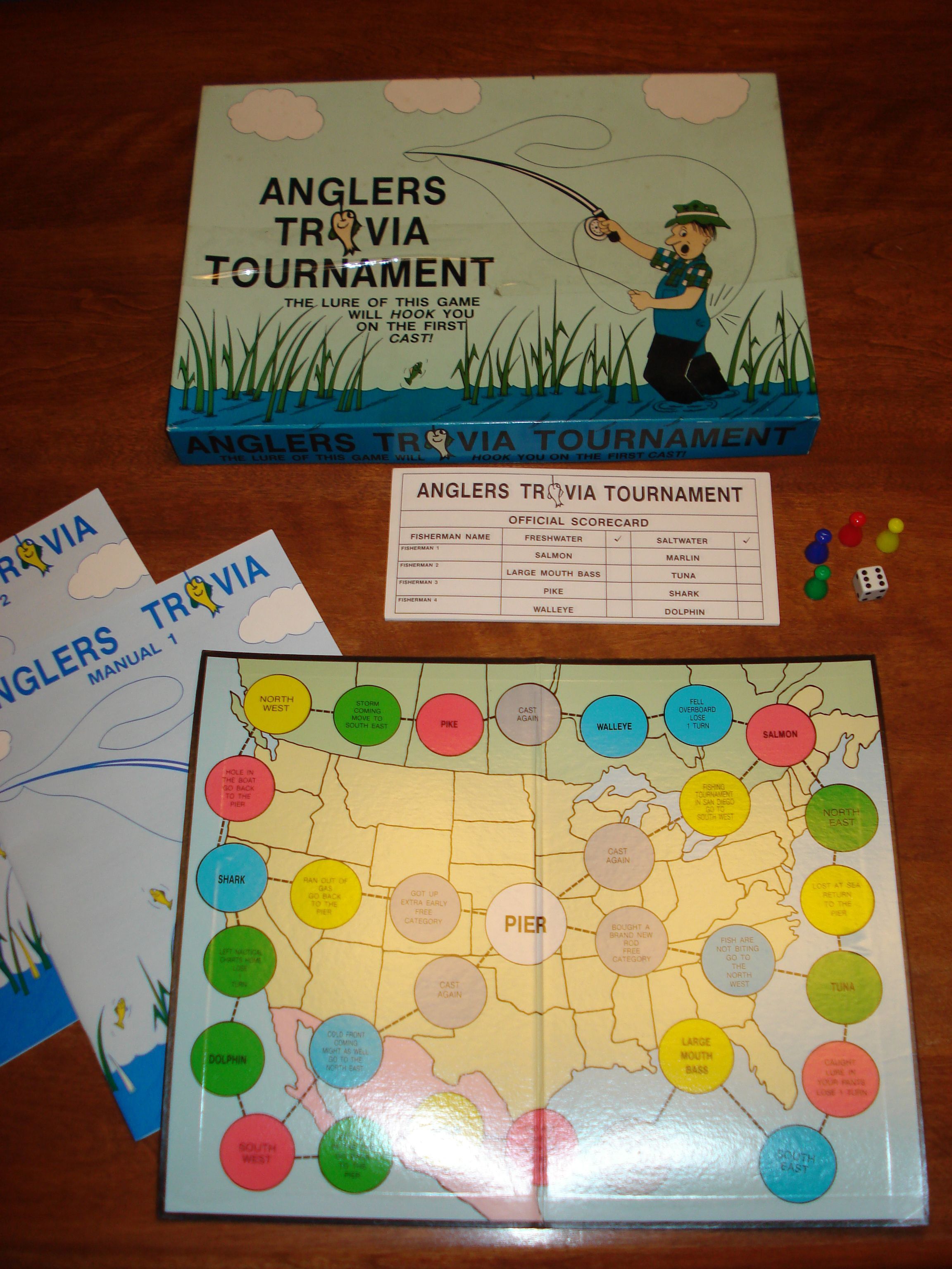 Anglers Trivia Tournament box art
