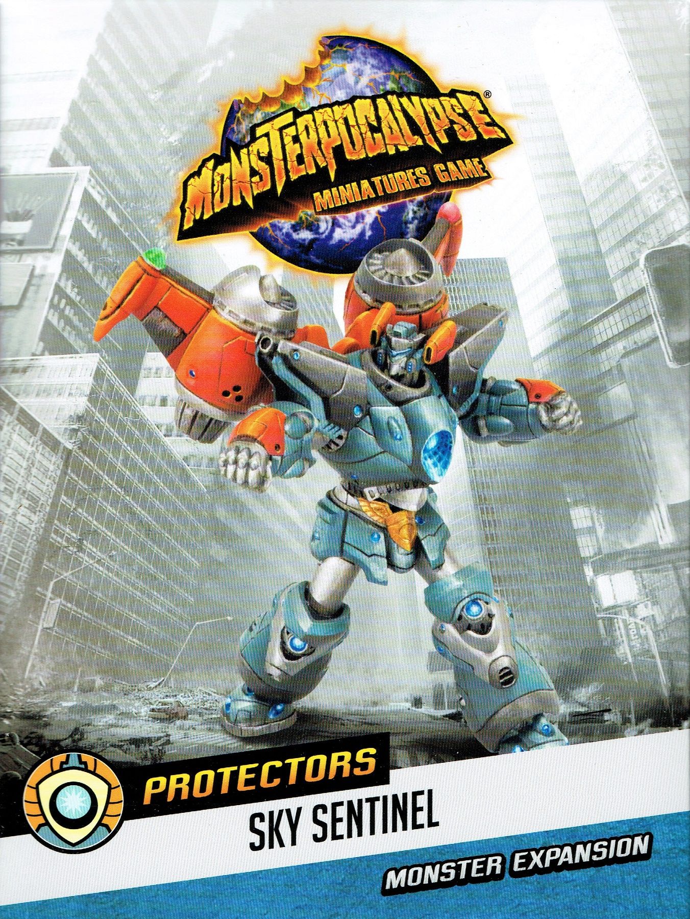Monsterpocalypse Miniatures Game: Protectors G.U.A.R.D. Monster – Sky Sentinel