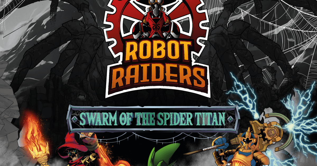 Robot Raiders: Swarm of the Spider Titan | Board Game | BoardGameGeek