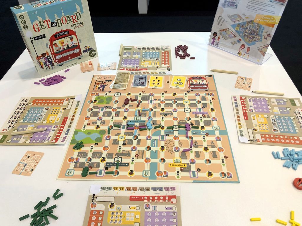 Board Game: Get on Board: New York & London