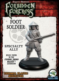 Shadows of Brimstone: Forbidden Fortress – Thermal Plastic Specialty Ally: Foot Soldier