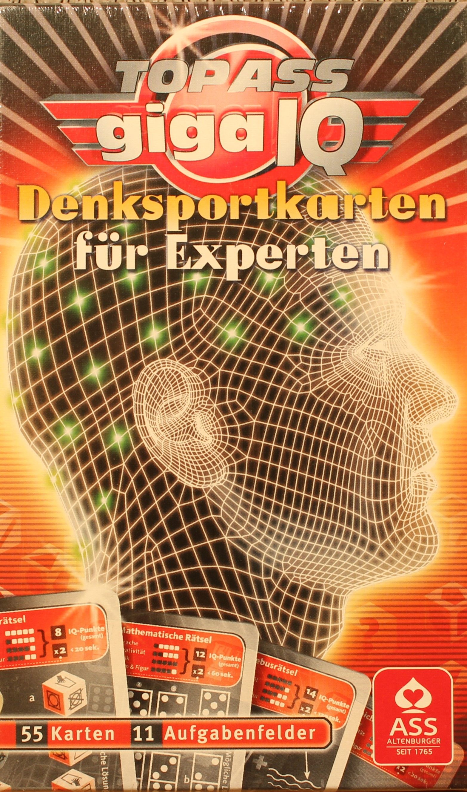Cover art for Top Ass giga IQ: Denksportkarten für Experten