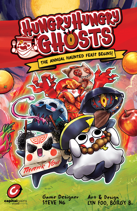 Cover art for Hungry Hungry Ghosts