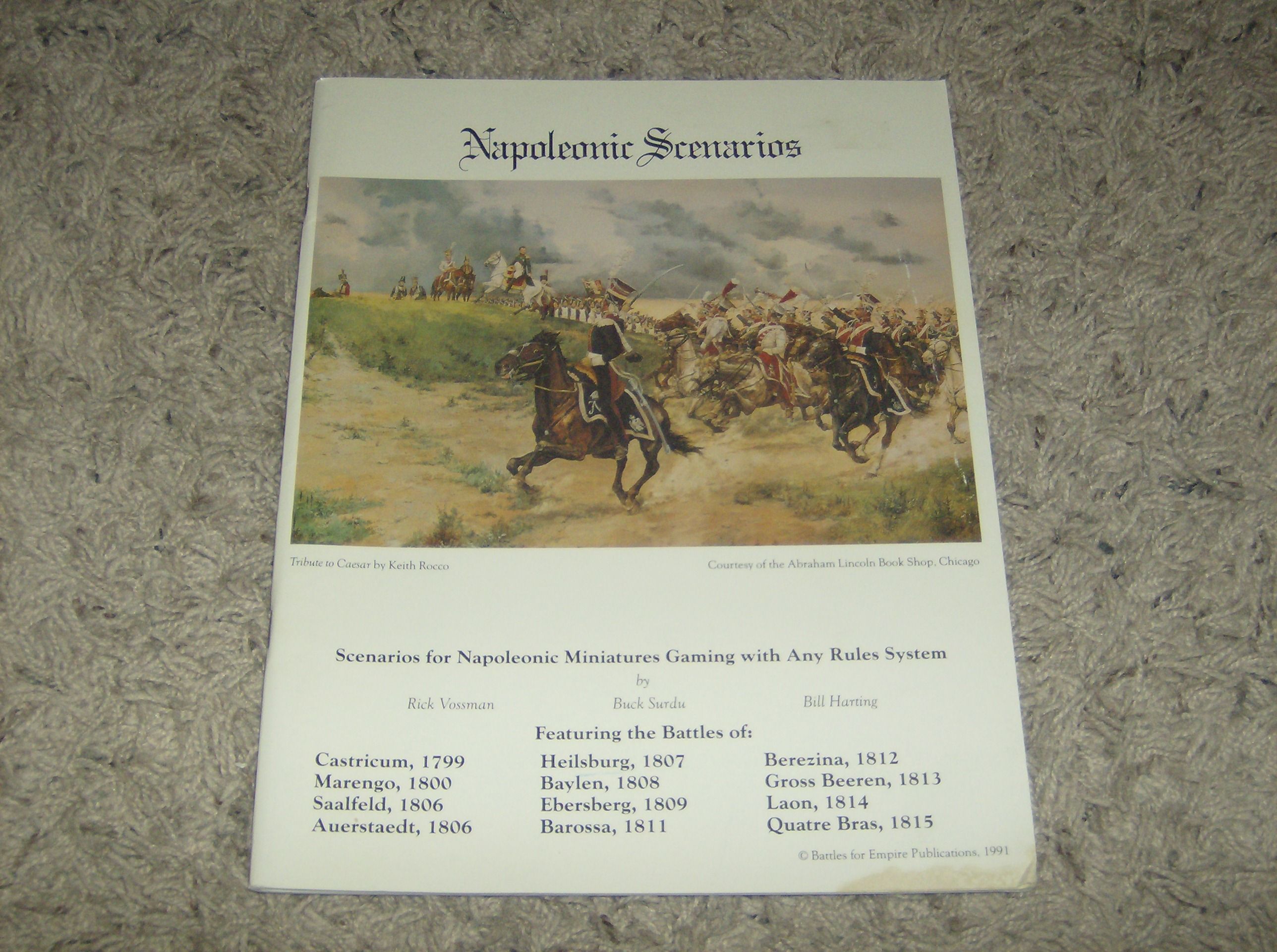 Napoleonic Scenarios cover art