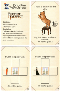 Picture Perfect: Dice Tower Promo Set 2023