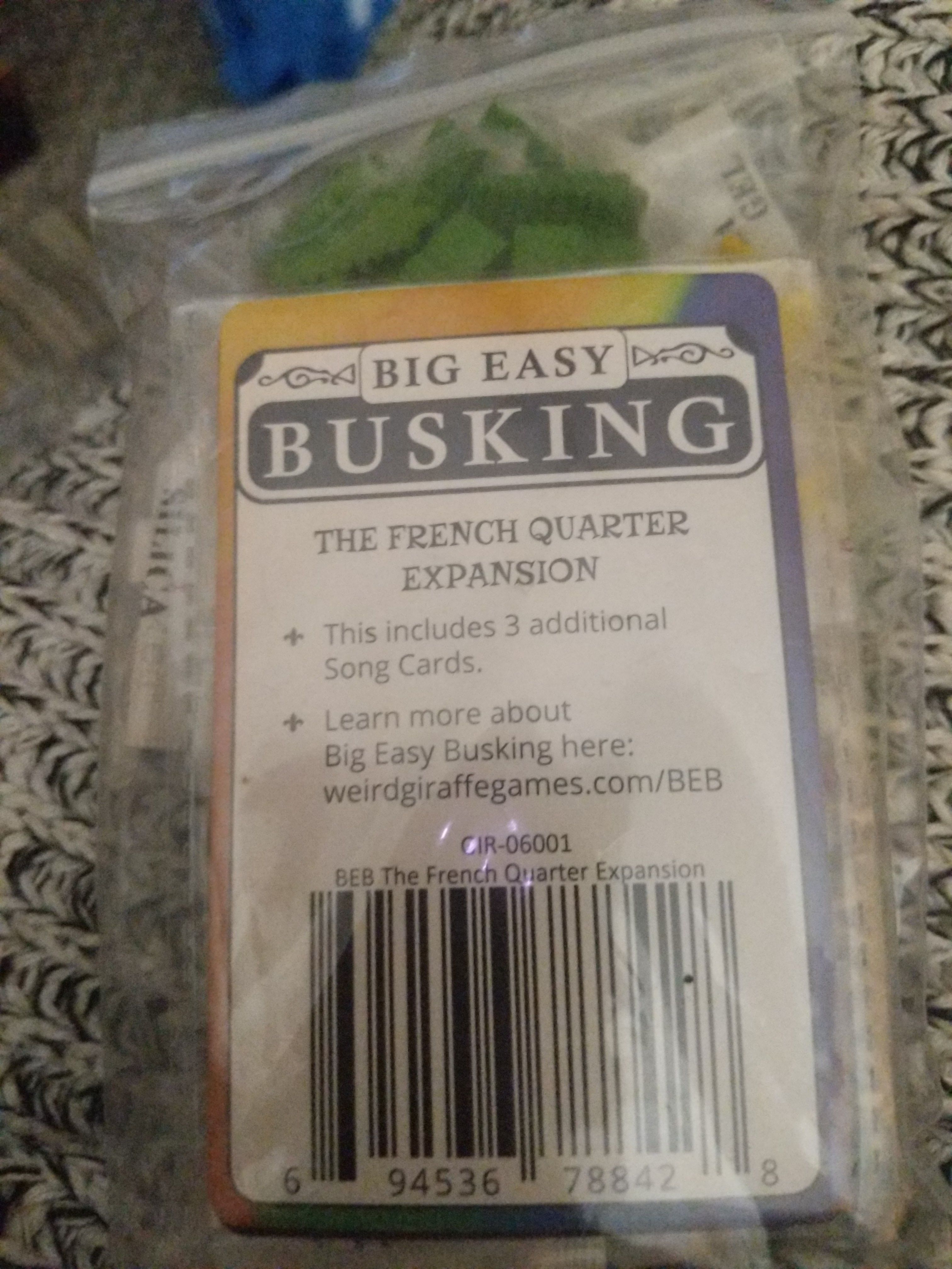 Big Easy Busking: French Quarter Expansion box art
