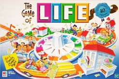 The Game of Life (40th Anniversary Edition) board game box cover