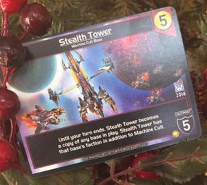 Star Realms: Stealth Tower Alternate Art Promo Card