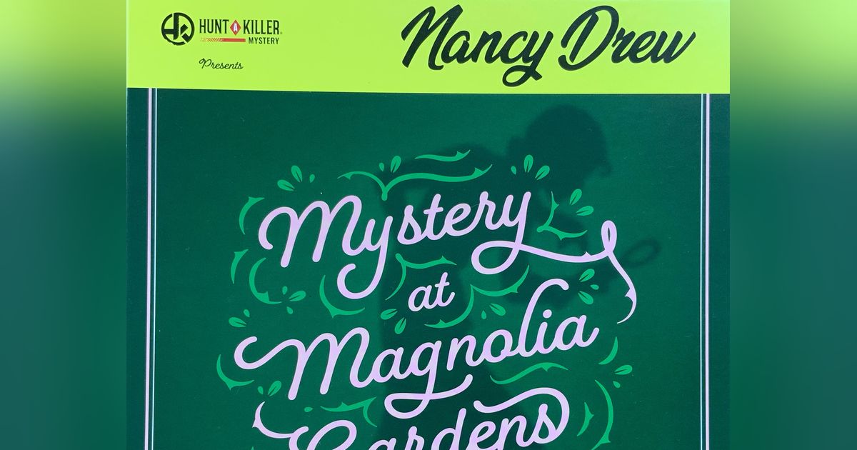 Hunt A Killer Nancy Drew Mystery at Magnolia Gardens Board Game