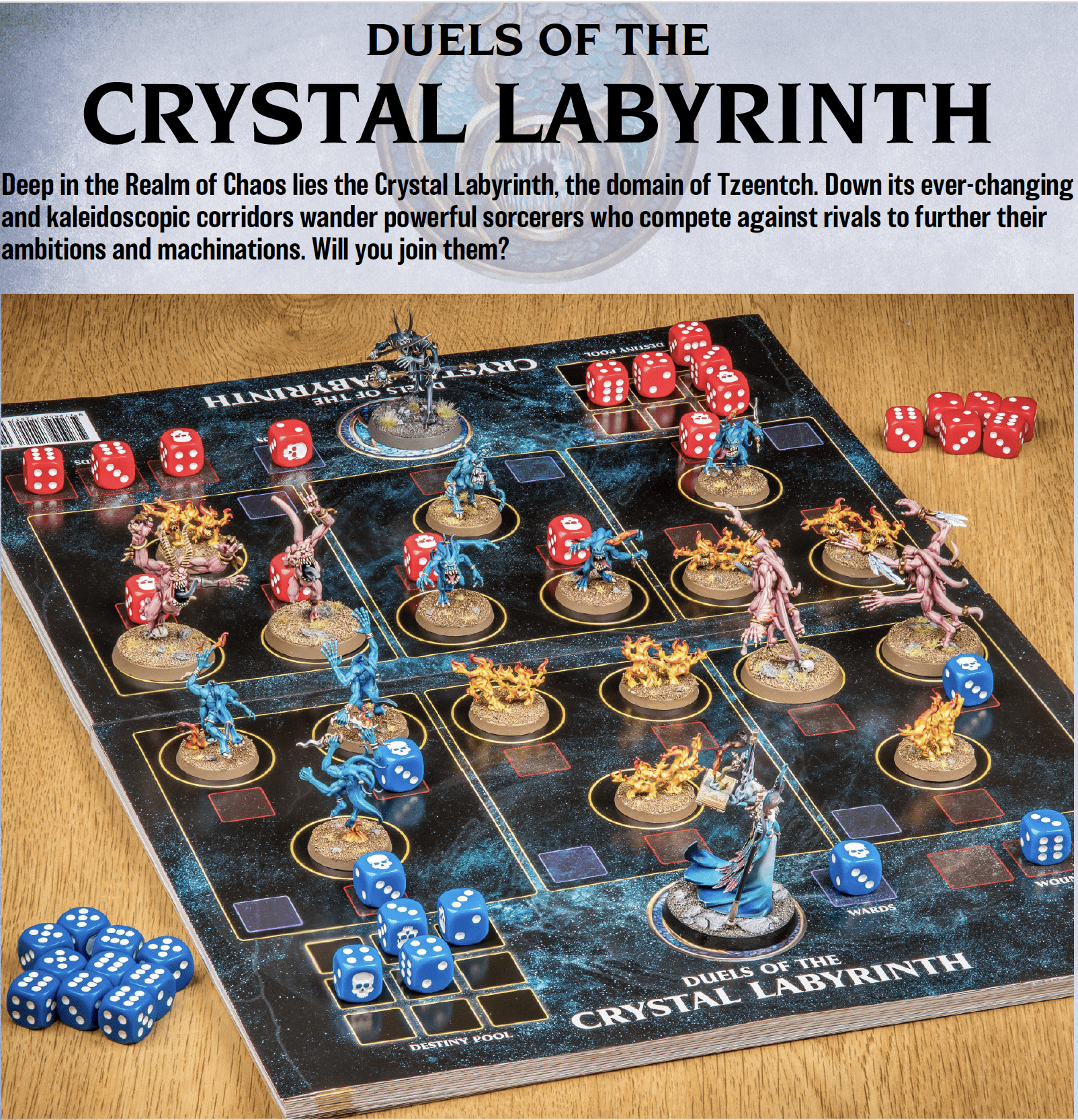 Cover art for Duels of the Crystal Labyrinth