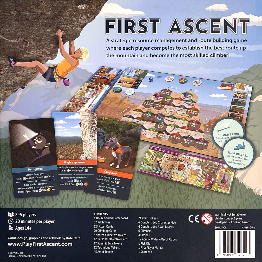 First Ascent, Board Game