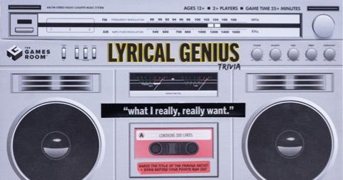 Lyrical Genius | Board Game | BoardGameGeek