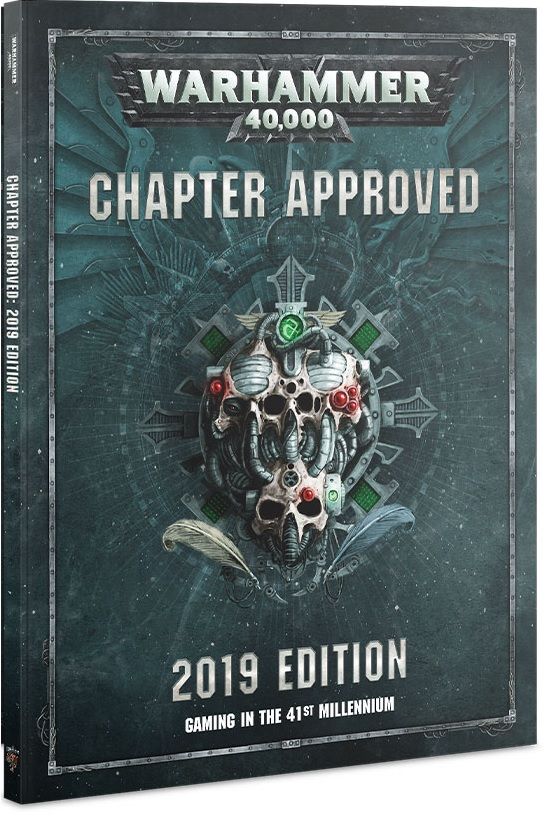 Coperta Warhammer 40,000 (Eighth Edition): Chapter Approved – 2019 Edition