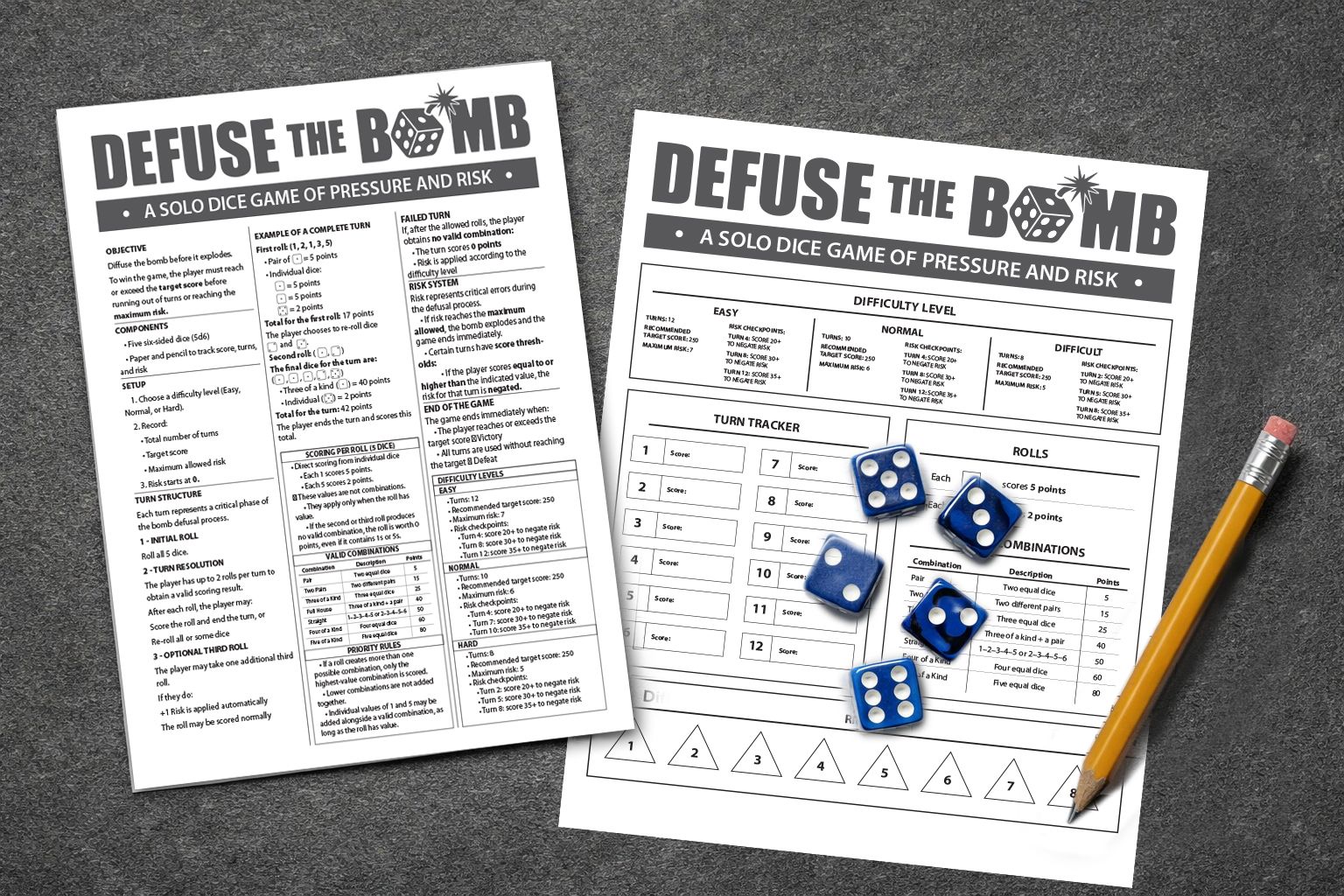 Cover art for Defuse the Bomb: Dice Game