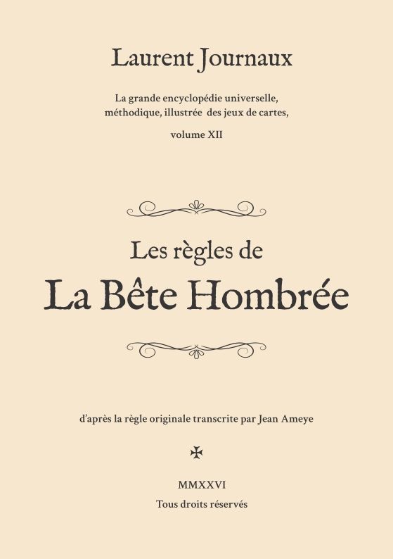 Cover art for La Bête Hombrée