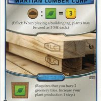 Terraforming Mars: Martian Lumber Corp Promo Card