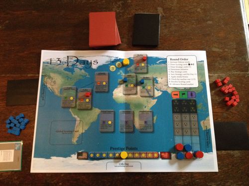 Board Game: 13 Days: The Cuban Missile Crisis, 1962