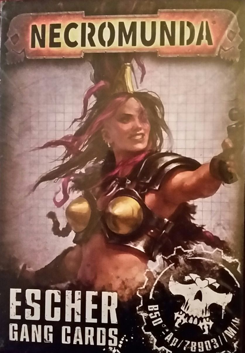 Necromunda: Underhive – Escher Gang Cards cover art