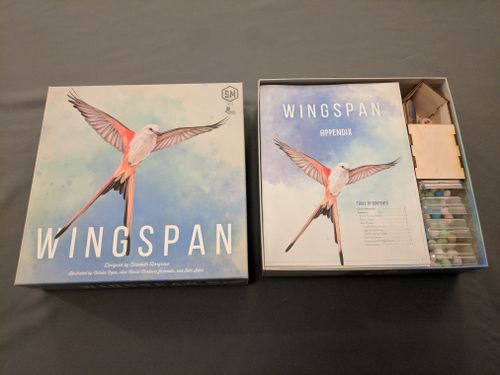 Wingspan (Board Game) Organizer and Dice Tower : 13 Steps (with