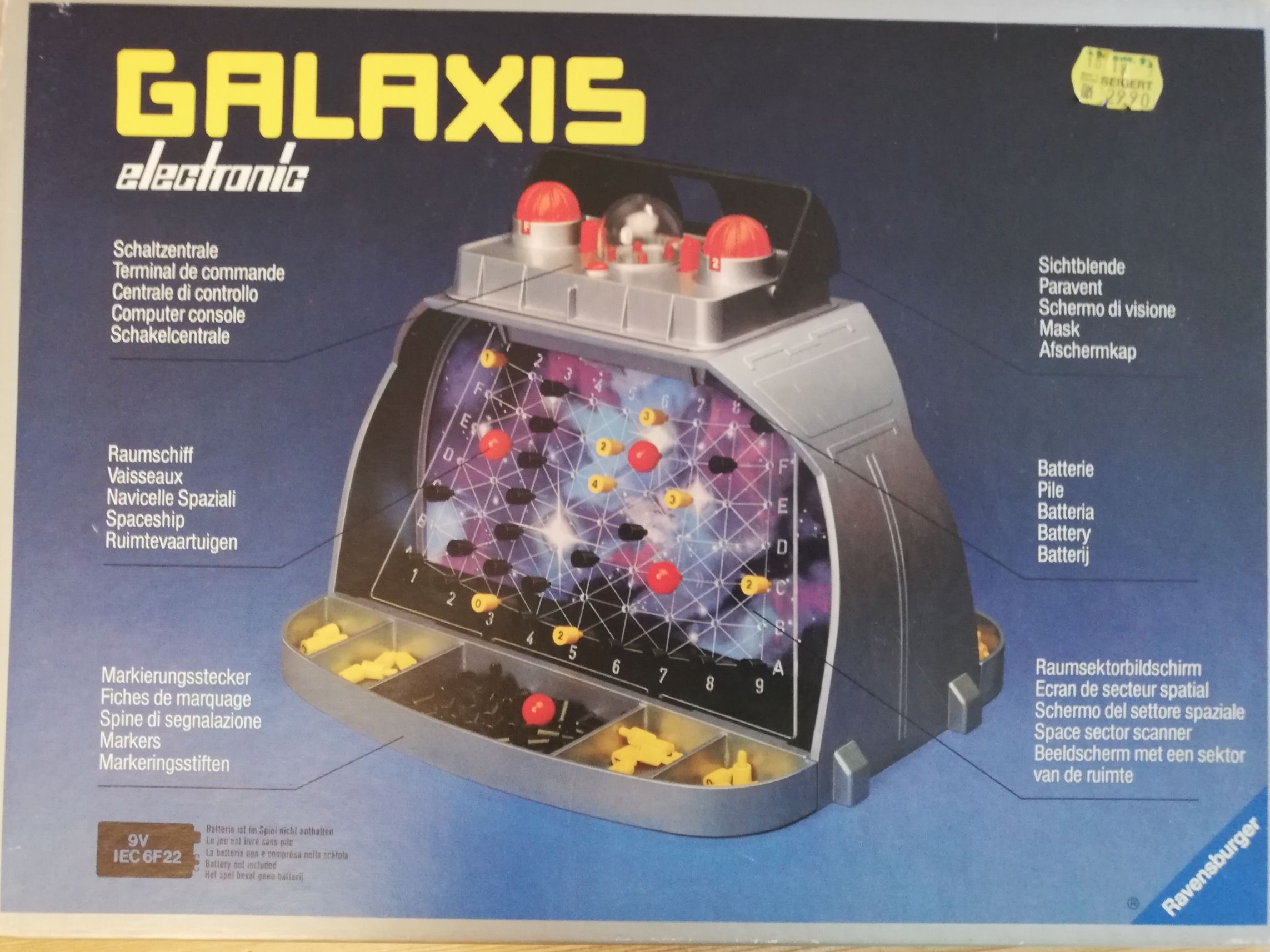 Jeu Galaxis Electronic Ravensburger – Occasion En Bon état, Complet Et Fonctionnel