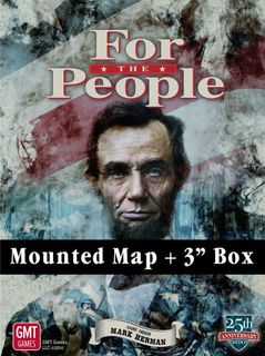 For the People: 4th Printing Mounted Map and 3'' Box