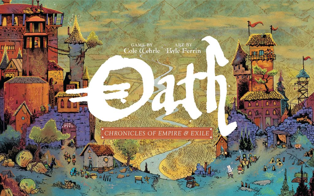 Oath Board Game Box Cover Kickstarter 2020