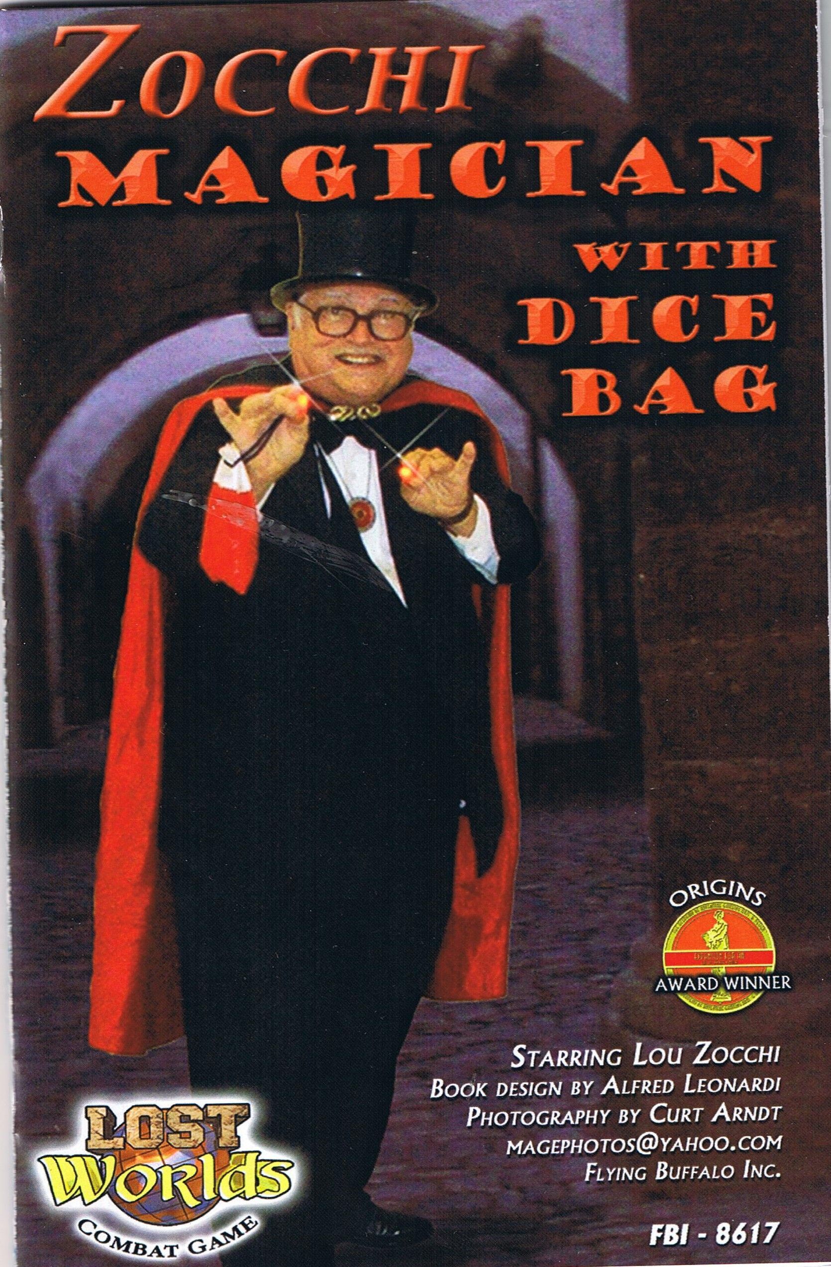 Lost Worlds: Zocchi Magician with Dice Bag