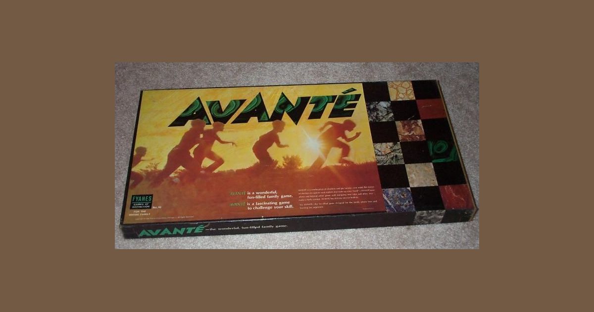 Avanté Board Game BoardGameGeek