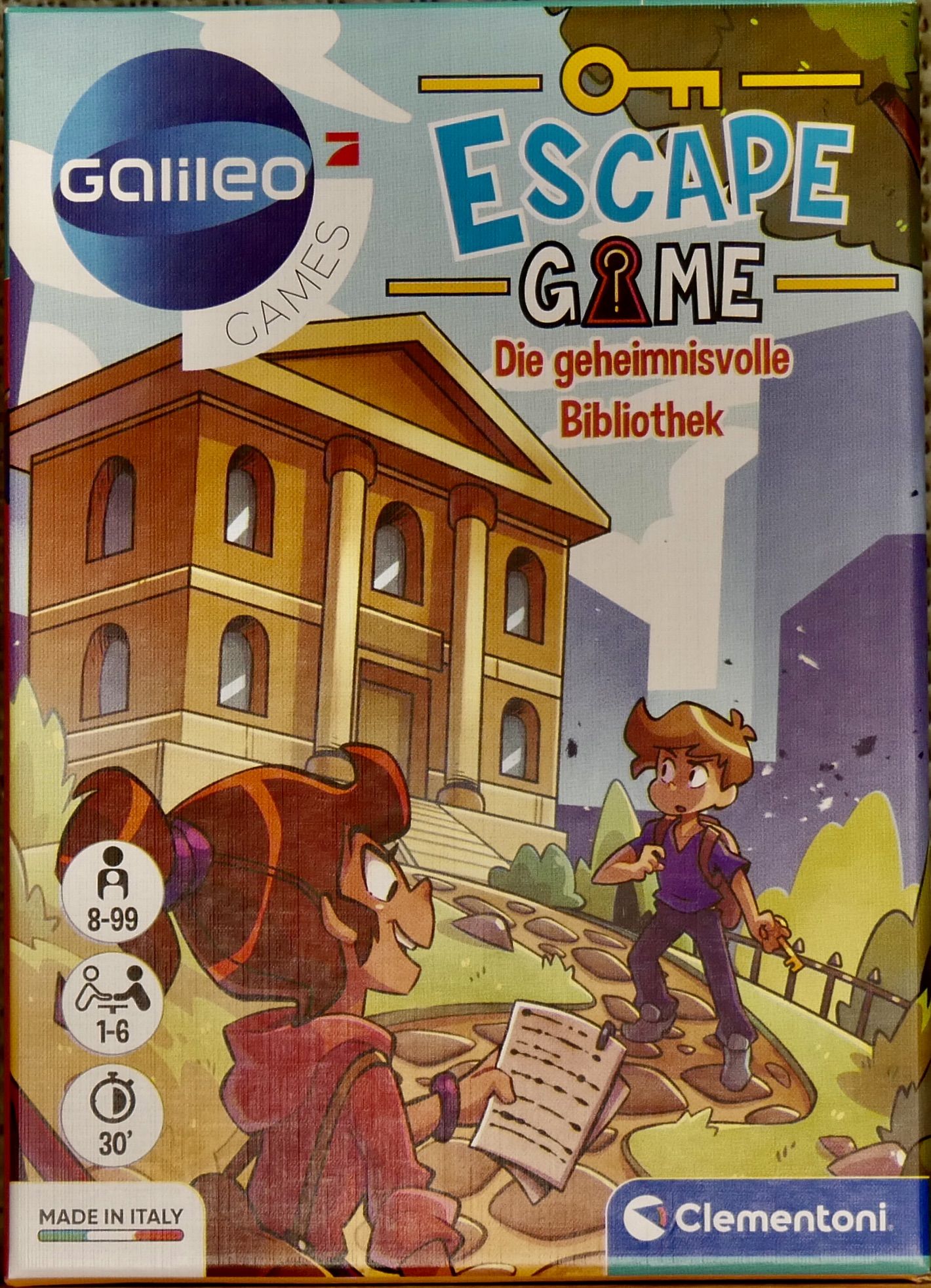 Cover art for Escape Game: Die geheimnisvolle Bibliothek