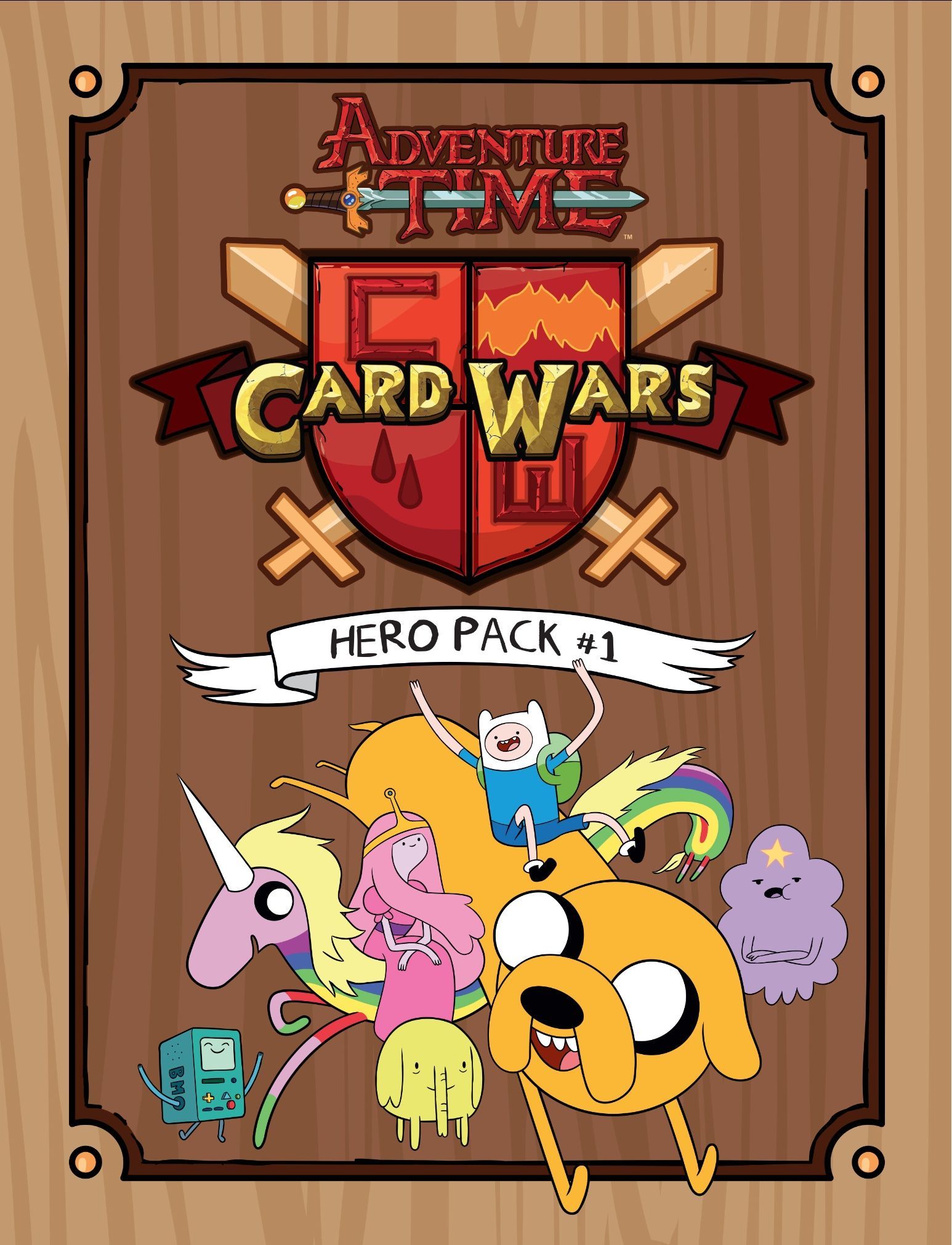 Coperta Adventure Time Card Wars: Hero Pack #1