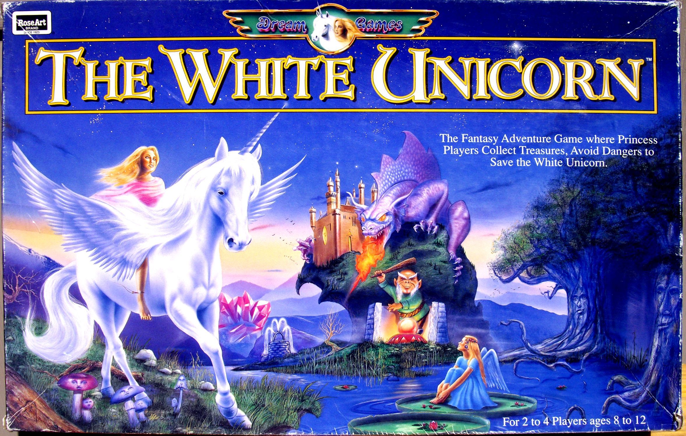 The White Unicorn box art