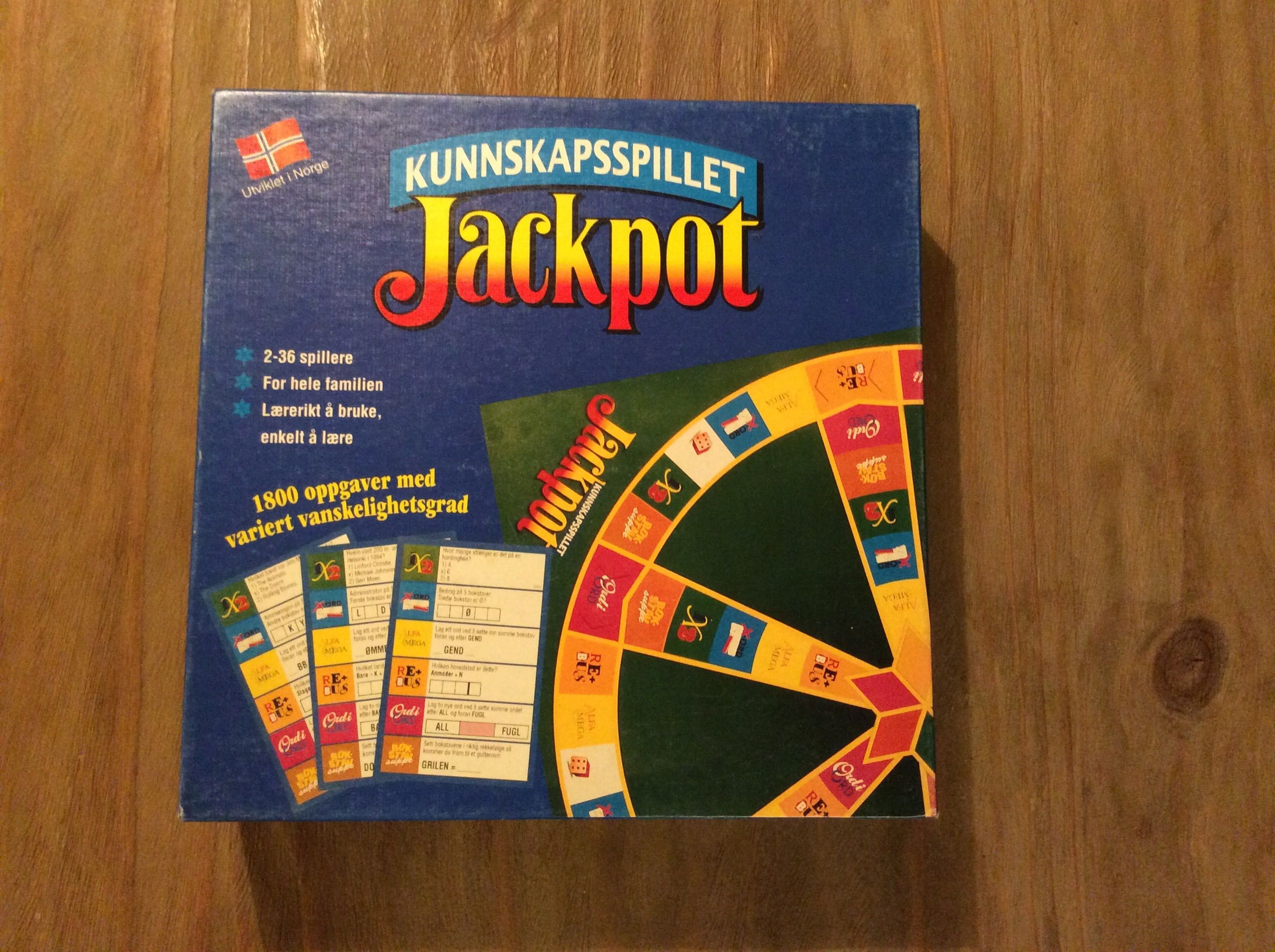Kunnskapsspillet Jackpot cover art