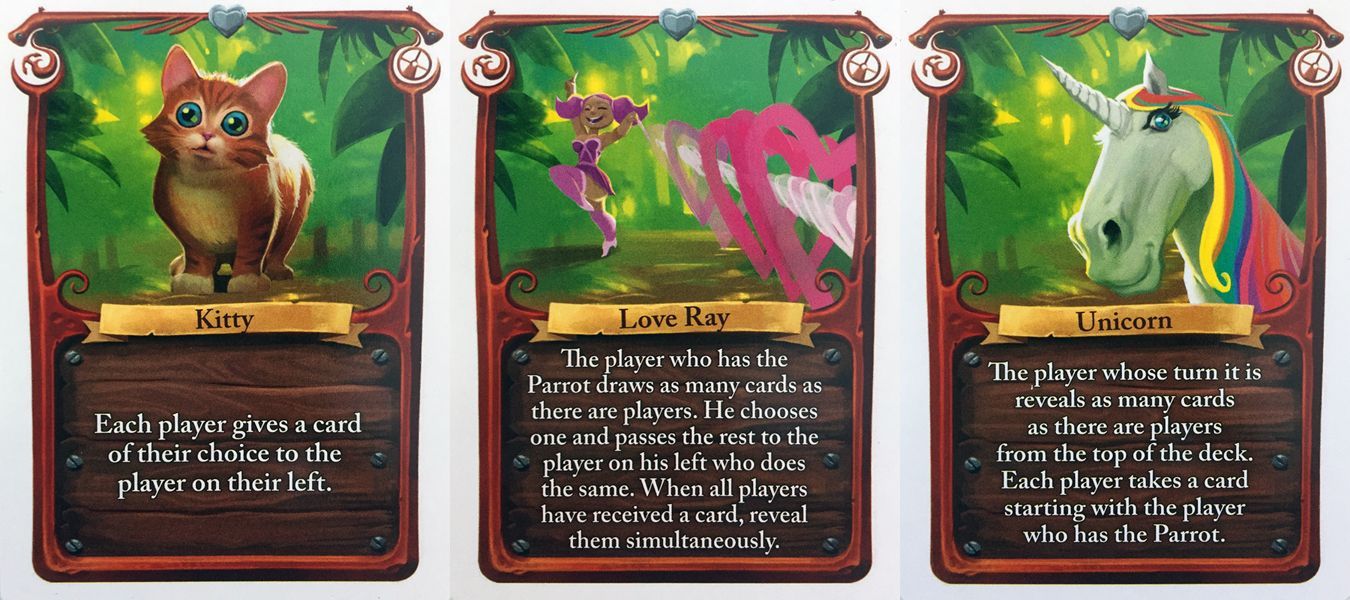 Sea of Clouds: Kitty, Unicorn, Love Ray Promo Cards