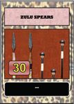 Board Game: Zulu Spears