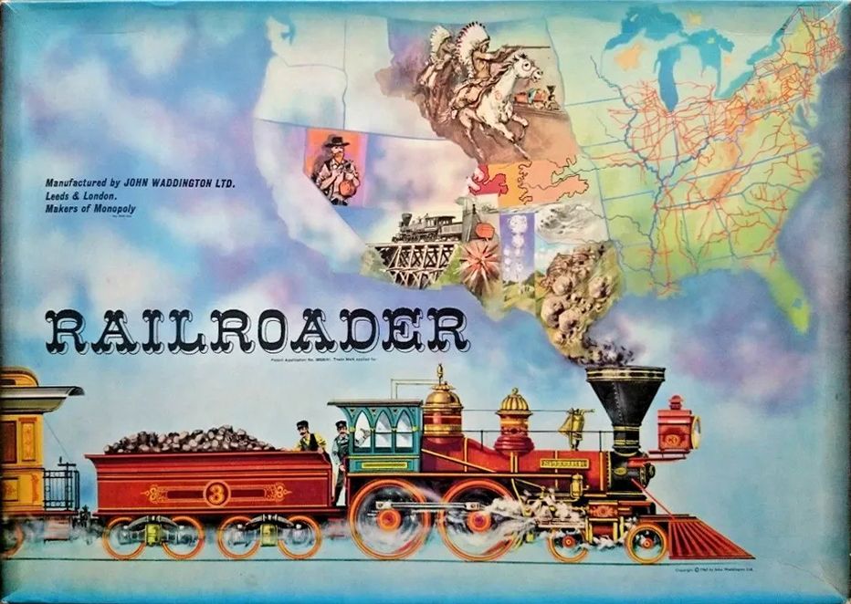 Boîte du jeu Railroader