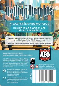 Rolling Heights: Kickstarter Promo Pack – Designer and Angry Ape Micro Expansion