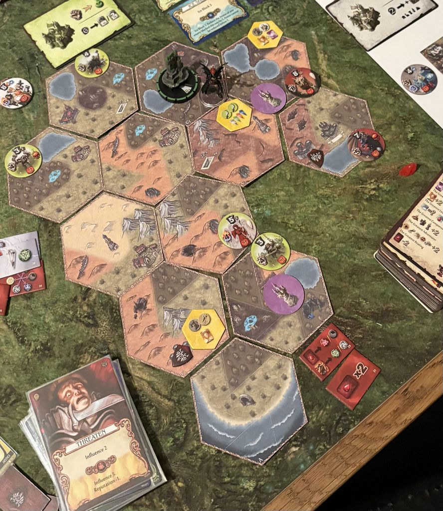 Hex Map Tiles: Project to save Mage Knight tiles | BoardGameGeek