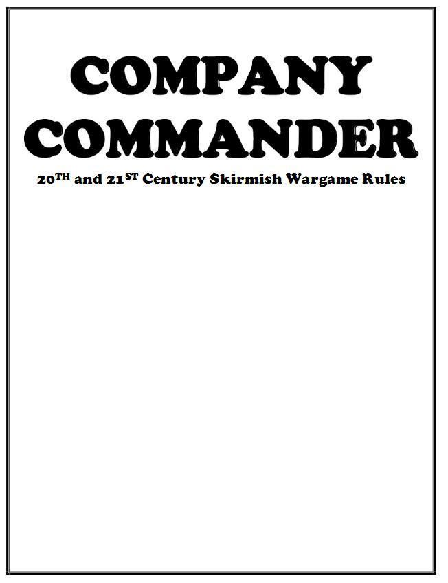 Company Commander