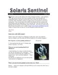 Issue: Solaris Sentinel (Volume 1, Issue 7 - Apr 2001)
