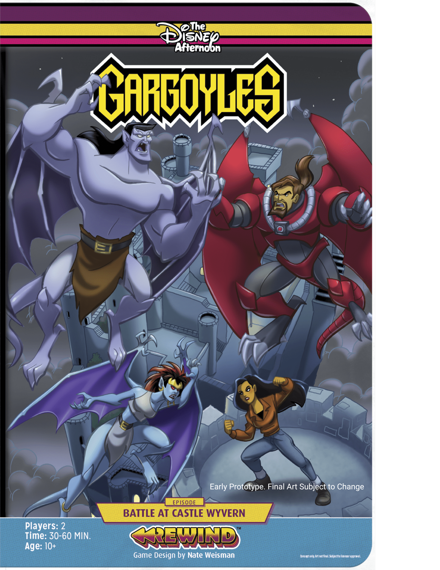 Cover art for Rewind: Gargoyles – Battle at Castle Wyvern